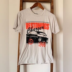 Charger 1969 Graphic Tee - White and Orange